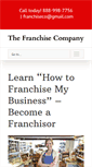 Mobile Screenshot of franchising-consultants.com